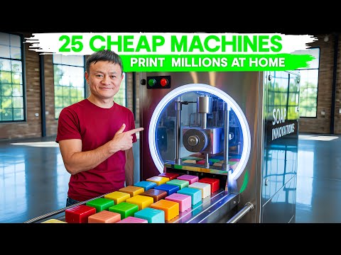 25 INSANE MACHINES That Generate MASSIVE Amount of Cash (Low Investment Business Ideas)