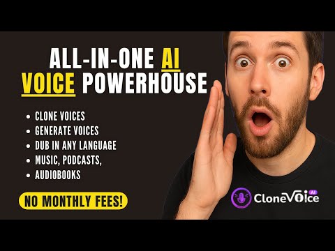 CloneVoiceAI: AI Voice Cloning, Dubbing, Music & Podcasts in ONE App (No Monthly Fees!)