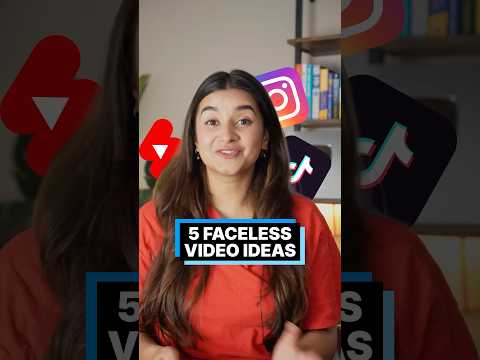5 Faceless Video Ideas For Viral Shorts ⚡️
