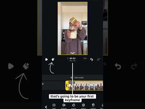 How to use keyframes in Instagram Edits!