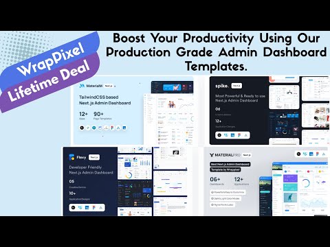 WrapPixel Lifetime Deal – GET ACCESS To All The Best Templates In One Place