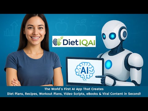 Build Your AI Health Business with DietIQAI 💪 | Create & Sell Diet Plans, Recipes & Fitness Content