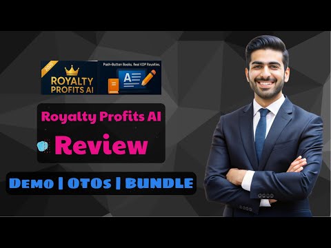 Royalty Profits AI OTO 1 to OTO4 Links 🔥 +New Bonuses 2026 | Full Demo + OTOs (Upgrades) + Bonuses