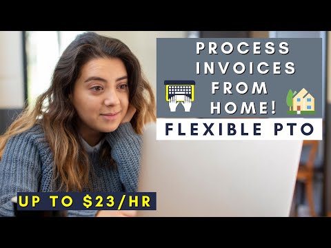 PROCESS INVOICES FROM HOME | REMOTE WORK FROM JOBS 2025