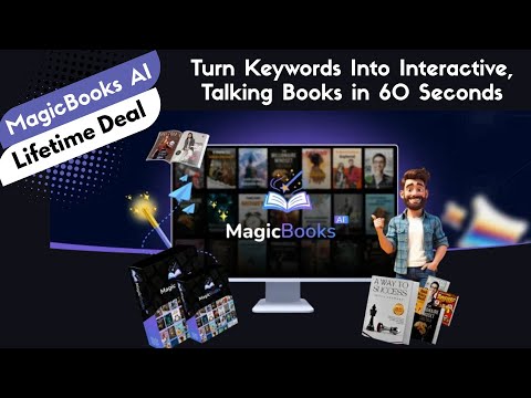 MagicBooks AI Review – Create and Sell Talking Books in 60 Seconds