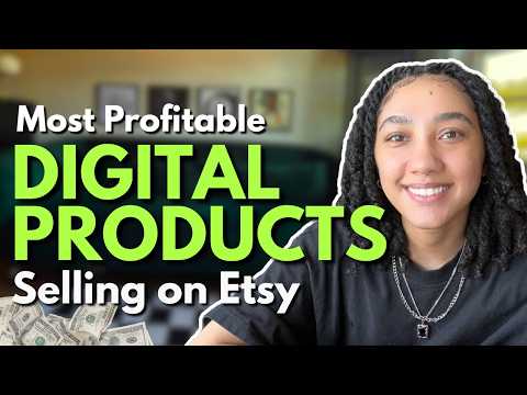 5 Best Digital Products to Sell on Etsy (How to Make Money as a Beginner)