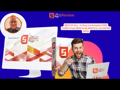 The Secret Page Review: BEST OF ALL – It Runs on Autopilot FREE Traffic! From ZERO to $1,469.13