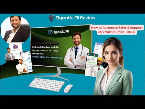 Agentic AI Review+Demo Video:  How to Automate Sales & Support 24/7 With Human-Like AI