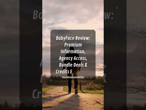 BabyFace Review: Premium Information, Agency Access, Bundle Deals & Credits Explained!