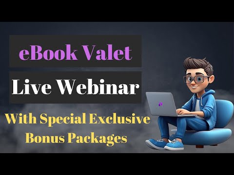 Full eBook Valet Review Webinar + Demo + OTOs (Upgrades) + Bonuses | eBookValet Review