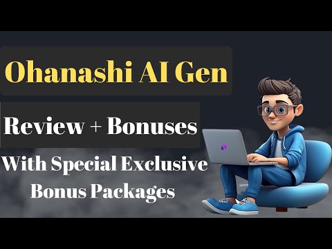 Ohanashi AI Gen Review + Demo + OTOs (Upgrades) + Bonuses | Ohanashi AI Review