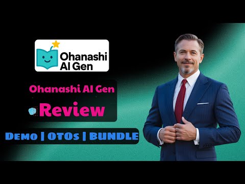 Ohanashi AI Gen Review & Bonuses: In-Depth Walkthrough + Demo + OTO ⛔️ Ohanashi AI Gen OTO 1,2,3
