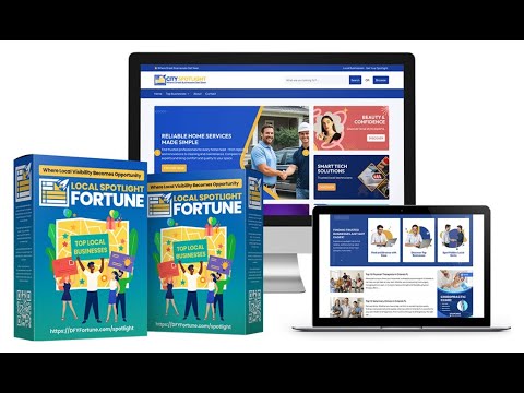 Local Spotlight Fortune Video Review: Build Local Influence & Passive Income Without Tech Skills