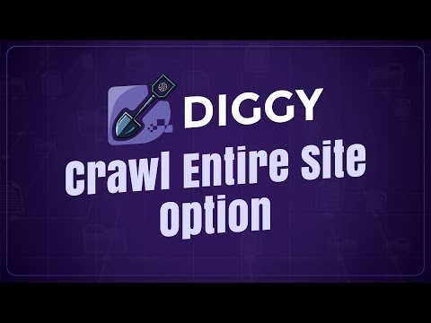 Diggy Miner – Crawl Entire Site Option