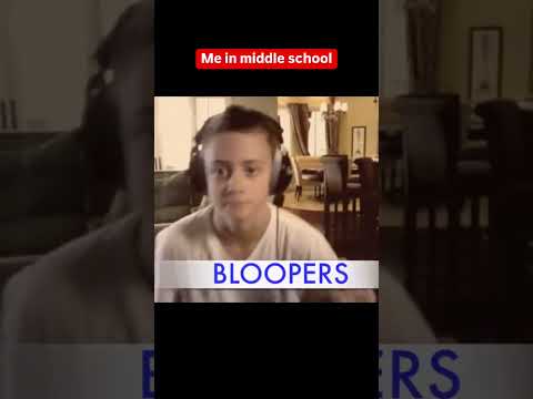 Middle schoolers now vs then