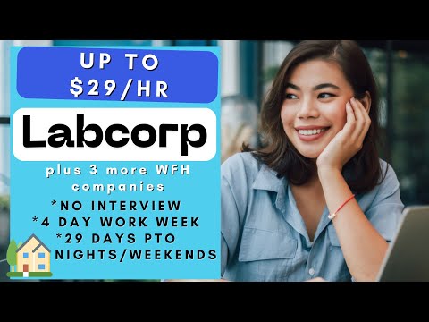 Labcorp is Hiring Remote plus No Interview + Little Experience Work From Home Jobs 2025