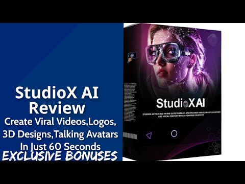 StudioX AI Review | Create Viral Videos, Logos, 3D Designs, Talking Avatars In Just 60 Seconds