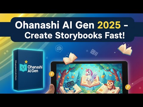 Ohanashi AI Gen 2025 Review: Create Storybooks, Videos & Audiobooks Effortlessly! #OhanashiAIGen