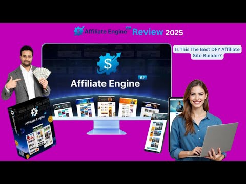 Affiliate Engine AI Demo Video+Review 2025: Is This The Best DFY Affiliate Site Builder?