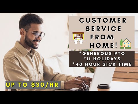 CUSTOMER SERVICE FROM HOME | PAID TRAINING | REMOTE WORK FROM HOME JOBS 2025