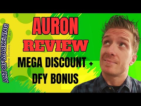 Auron Review 🚀 Discount 🚀 $125K Bonus 🚀 Auron Review 🚀