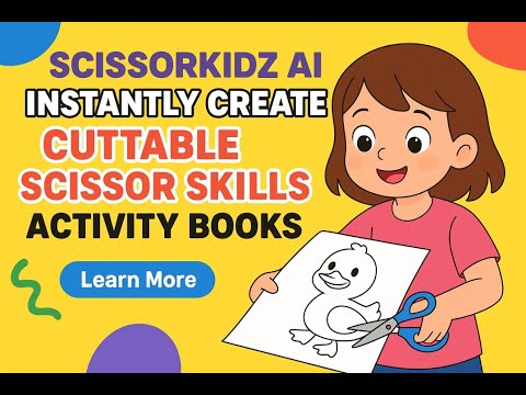 ScissorKidz AI Review: Create & Sell Kids’ Scissor Skills Activity Books Fast! #ScissorKidzAIreview