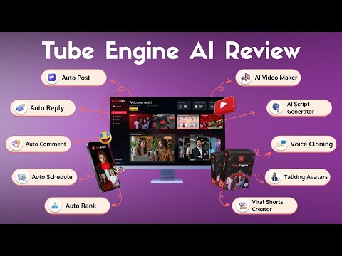 Tube Engine AI Review – Builds, Manages & Monetizes YouTube Channels