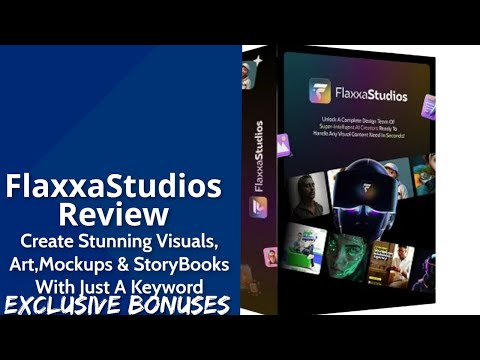 FlaxxaStudios Review | Create Stunning Visuals, Art, Mockups & StoryBooks With Just A Keyword