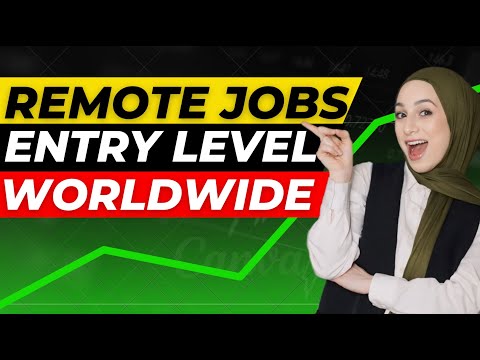 10 Remote Entry Level Jobs Hiring Worldwide (Work From Home)