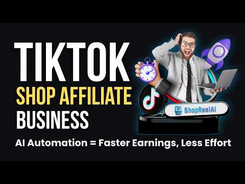 Launch Your TikTok Shop Affiliate Business in Minutes with AI | ShopReelAI Review