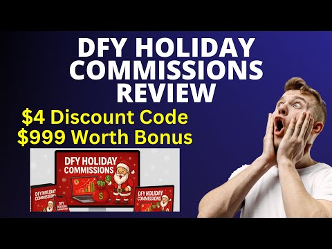 DFY Holiday Commissions Review | How it Works? Watch Complete DEMO