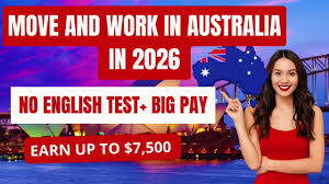 Work In Australia 2026 Regional Work Visa – No IELTS | Earn $7,500 Monthly & Get PR