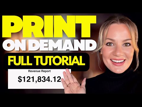 Full Print-On-Demand Tutorial for Beginners (2026 Version)