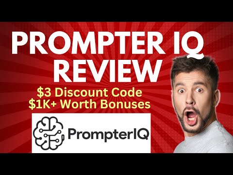 Prompter IQ Review | Quick DEMO, $3 Discount Code & Bonus