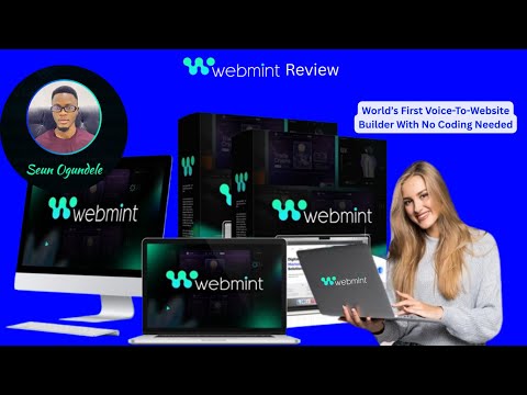 WebMint Demo Video+Review: World’s First Voice-To-Website Builder With No Coding Needed