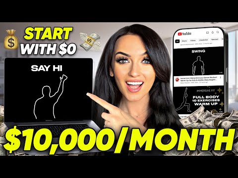 How to Make FACELESS Exercise Videos (START WITH $0) STEP BY STEP