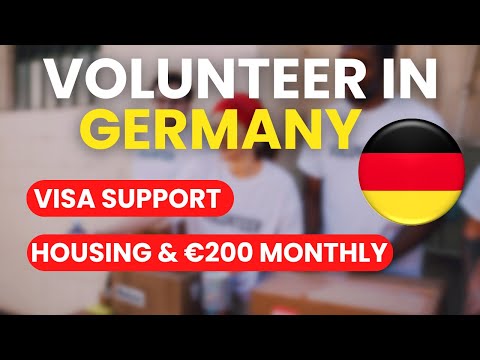 Volunteers Needed in Germany 2025/2026 with Free Visa, Accommodation & Monthly Allowance