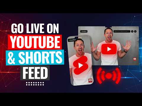 Go LIVE on YouTube AND The Shorts Feed (At The Same Time!)
