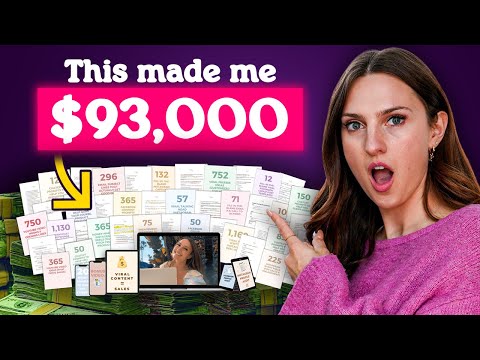 I Made $93k Selling Simple Templates. Here’s What I Learned…
