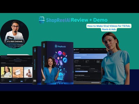 ShopReelAI Review + Demo: How to Make Viral Videos for TikTok, Reels & Ads