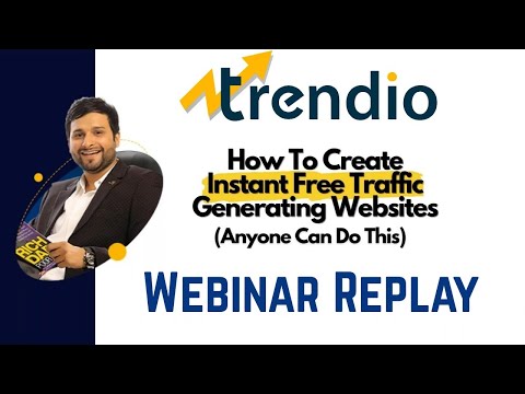 Trendio Review Webinar Replay Demo Bonus – Create & Sell Authority Niche Sites in 3 Clicks