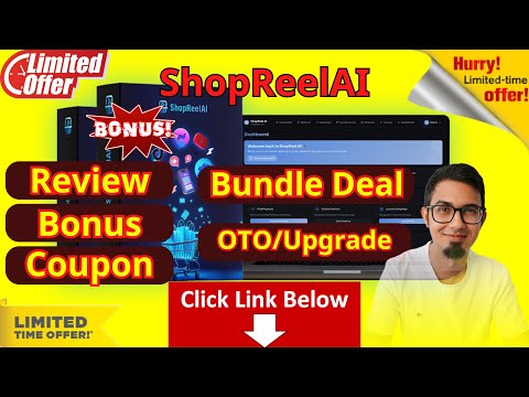ShopReel AI Review (OTO + xBundle) – Exclusive Bonus – ShopReel AI Demo