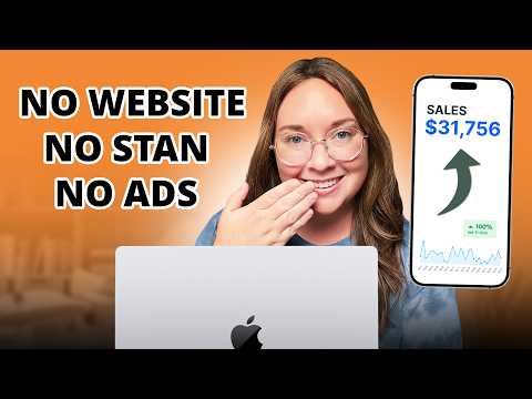 I Sell $31,756/mo online WITHOUT a Website! (Here's how)