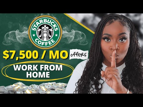 Starbucks Has SECRET Remote Jobs Paying $7,500/Month (No Degree Needed!)
