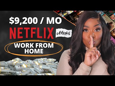 Netflix Has SECRET Remote Jobs | No Degree Needed! | Work From Home 2025