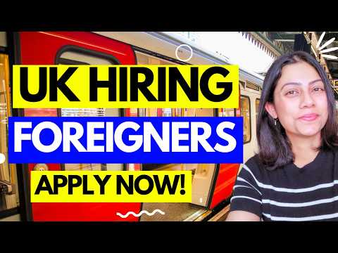 APPLY IMMEDIATELY UK Jobs with Visa Sponsorship 2025 🇬🇧 | UK Companies offering Visa Sponsorship