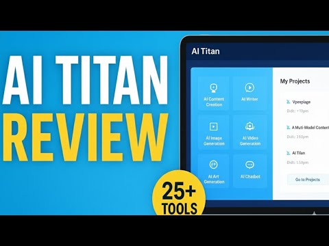 AI Titan Review 🚀 25+ All-in-One AI Tools in One Dashboard | Full Demo & Bonuses Included!