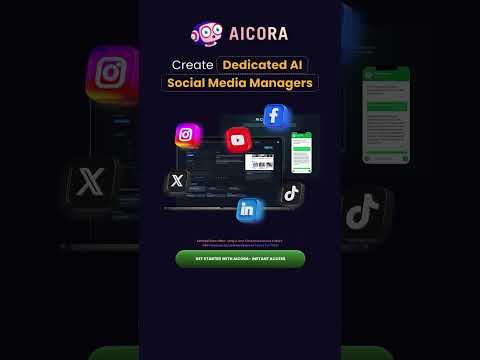 AI Creates, Posts & Manages Social Media on Autopilot | AICora