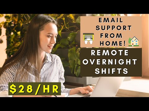 EMAIL SUPPORT FROM HOME | REMOTE OVERNIGHT | REMOTE WORK FROM HOME JOBS 2025