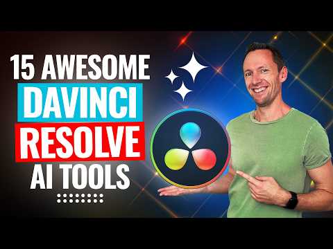 15 DaVinci Resolve AI Tools That Will REVOLUTIONIZE Your Workflow